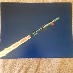 U.S. Navy Missile Test, Original Print